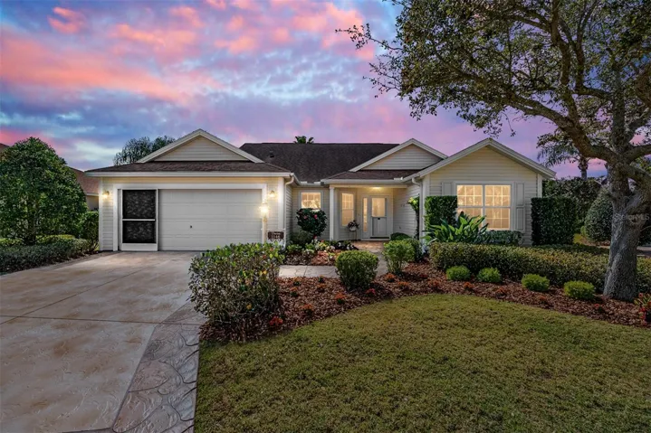 FRONT EXTERIOR @ DUSK