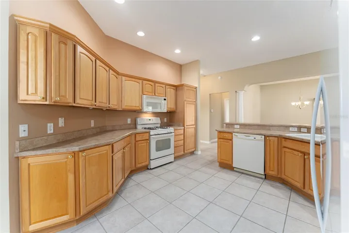 View of KITCHEN from BREAKFAST NOOK