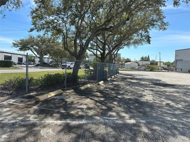 Parking Lot and Road