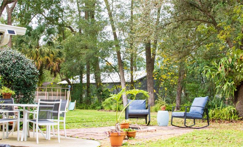 Patio and Backyard