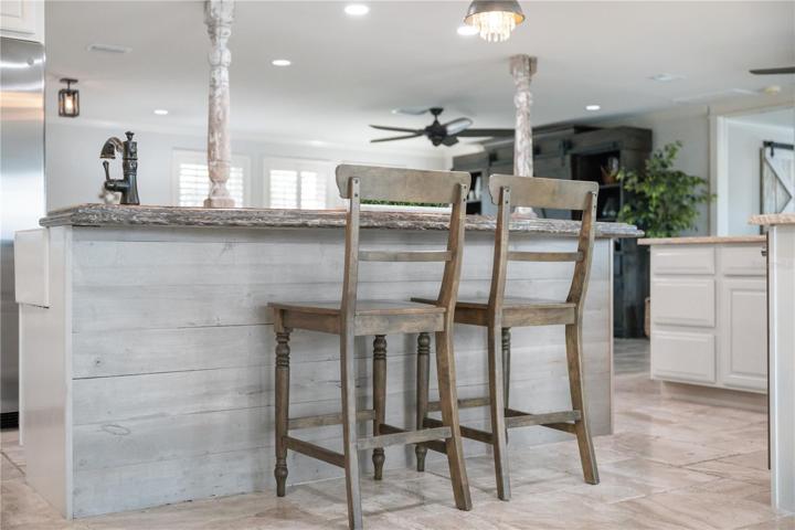 coastal finishes and decor compliment the beauty of the home