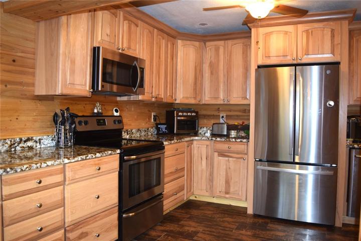 Beautiful solid oak cabinets