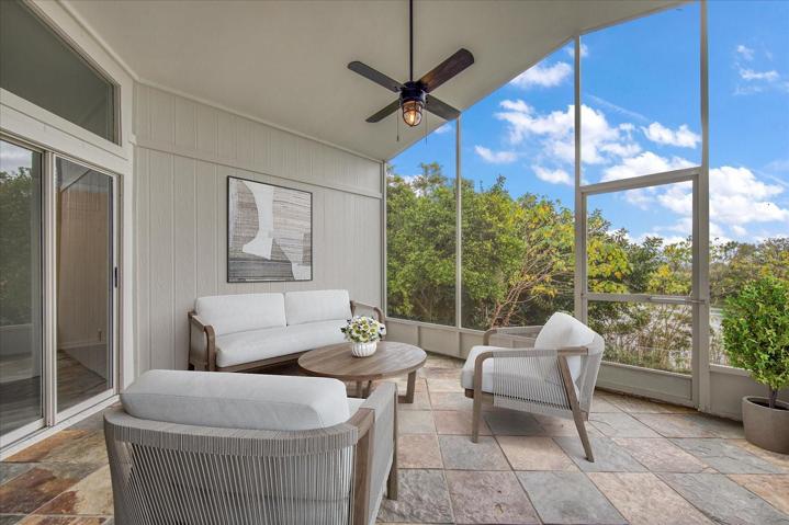 Virtually Staged Porch