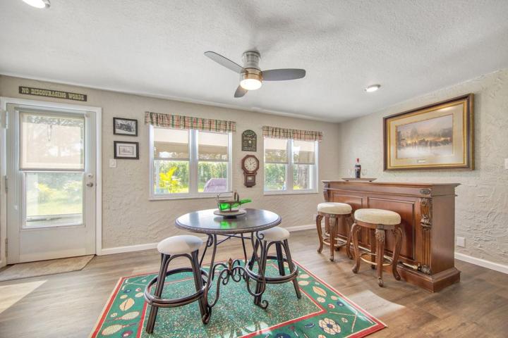 Family room opens to patio~