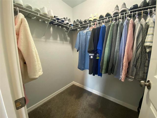 Primary walk in closet