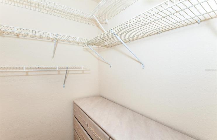Walk-in Closet in Guest Bedroom 3