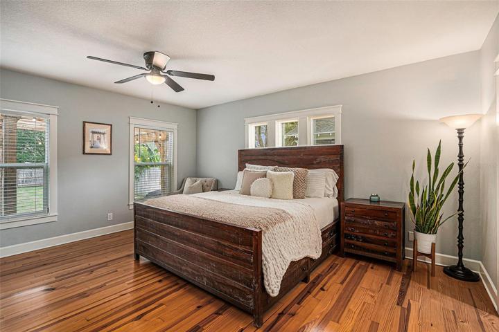 Generously sized primary Bedroom