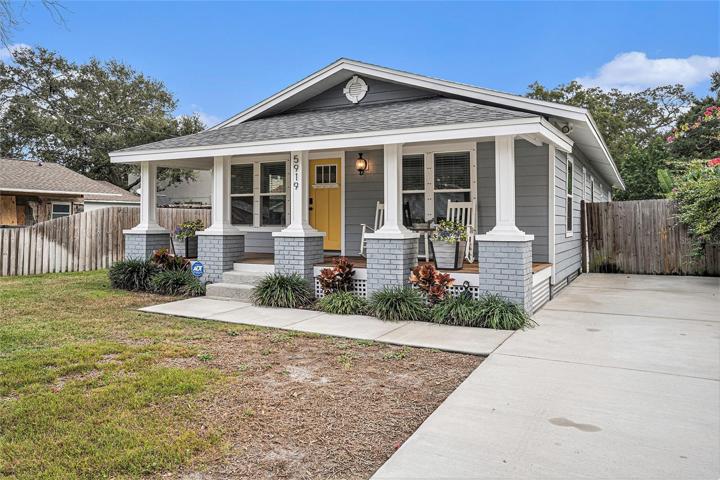 Ample driveway parking