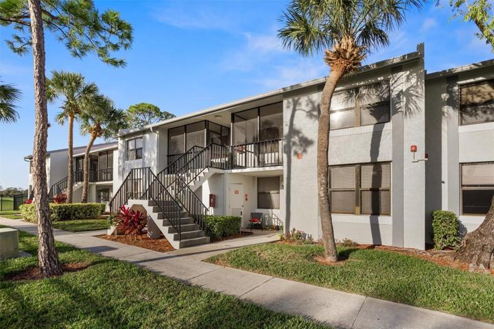 Second Floor Unit with front screened-in porch.