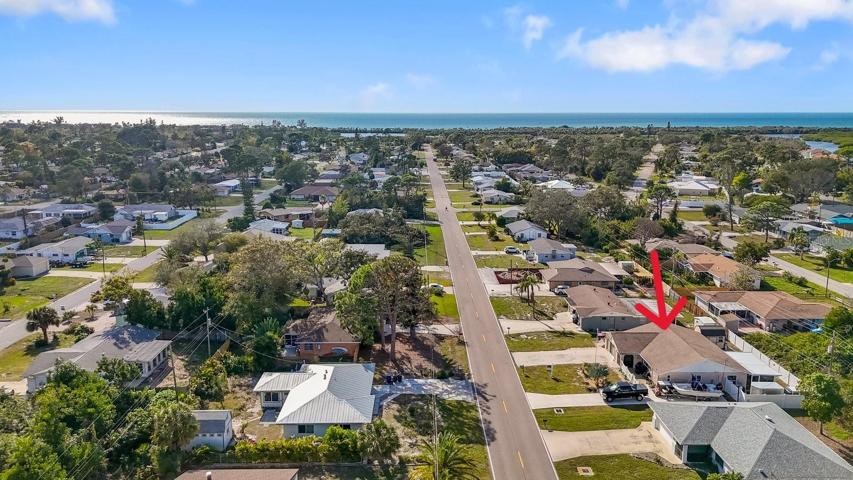 South Venice Blvd to the Gulf, home at bottom right