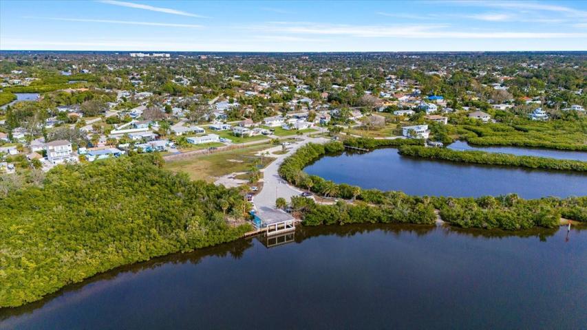 South Venice neighborhood from the Intracoastal