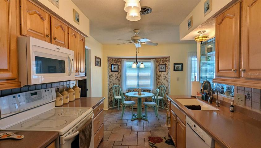 Kitchen and breakfast nook