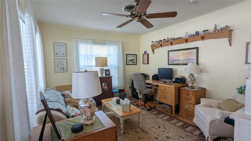 Flex space as den/office