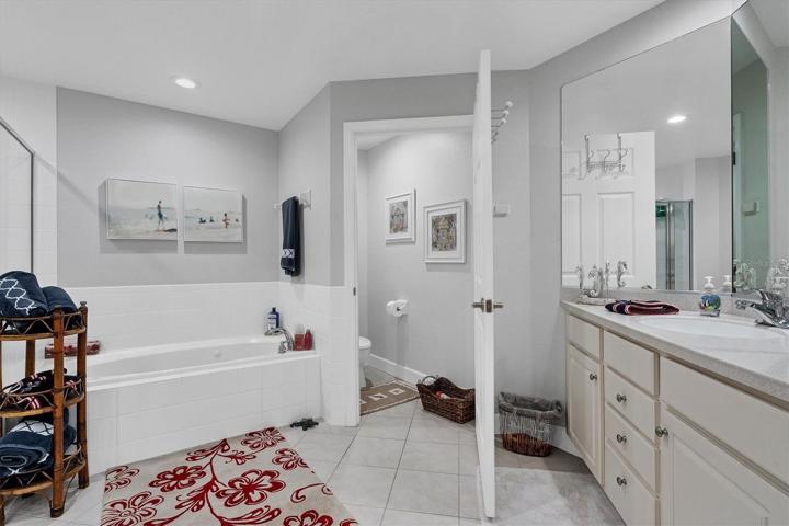 Master Bath with Dual Vanities!