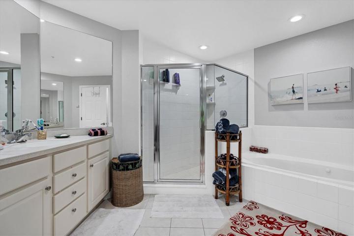Tub with Separate Shower!