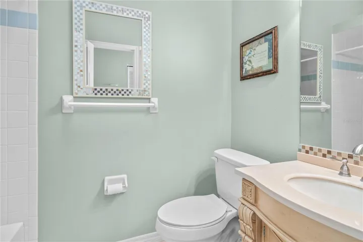 Second bathroom