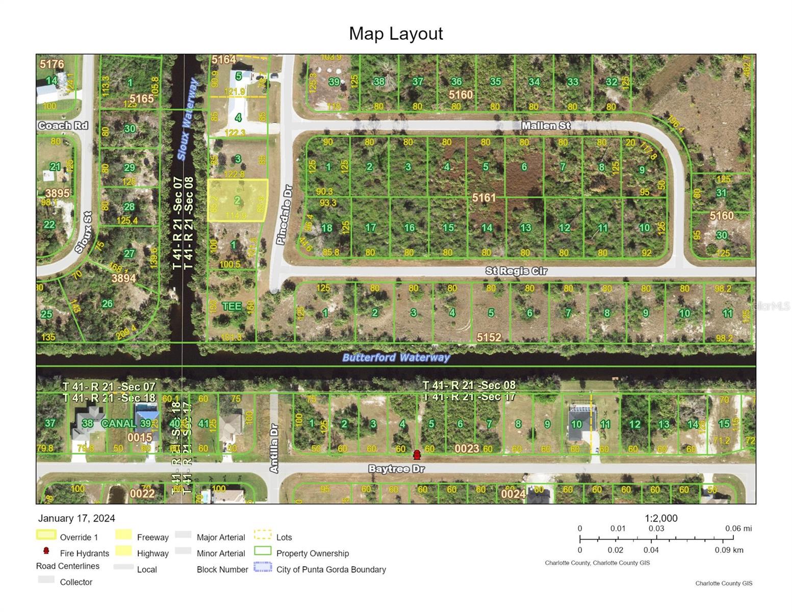 Charlotte County GIS Website Aerial View