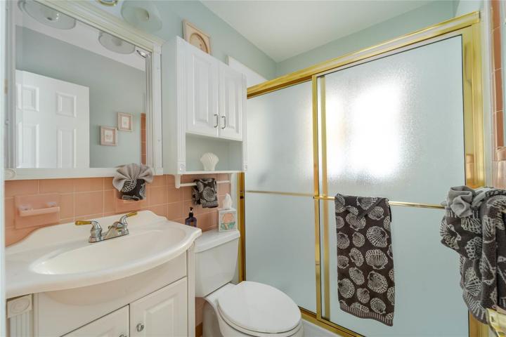 First guest bathroom
