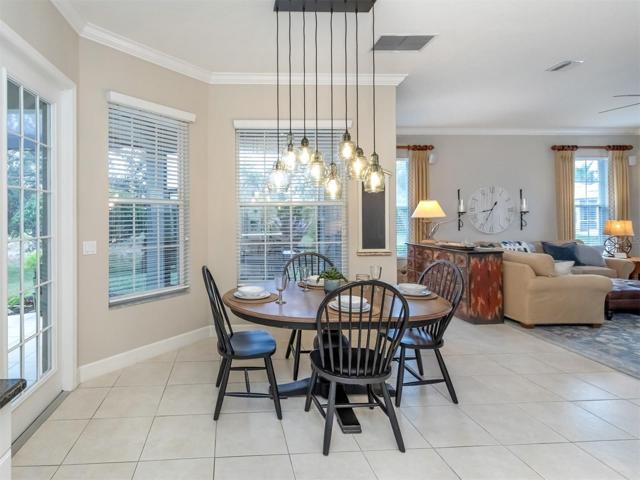 Eating area off kitchen and leading to the Family room