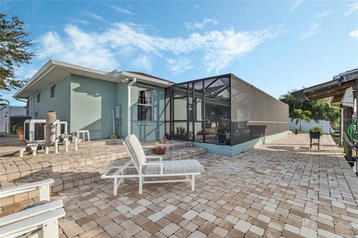 Paved Back Yard