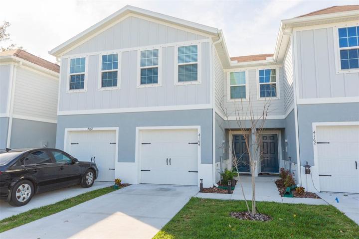 Front of the home. Unit on the right.