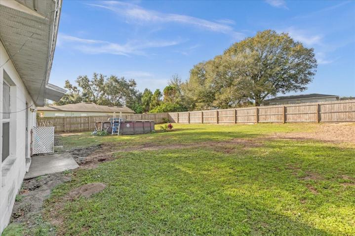 BACK YARD