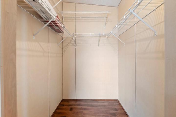 Primary BR closet