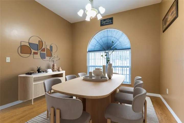 Dining Room Virtually Staged