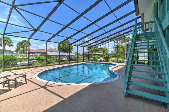 Expansive pool and deck