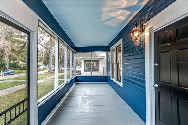 Downstairs Porch