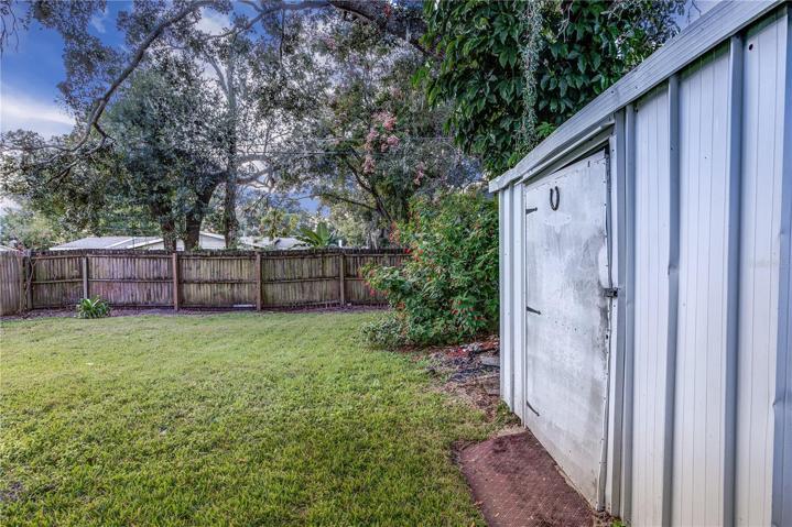 Fenced Yard