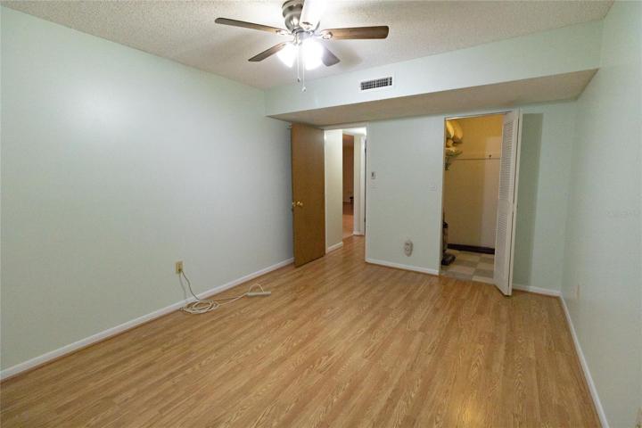 Bedroom #1 w/ walk-in Closet
