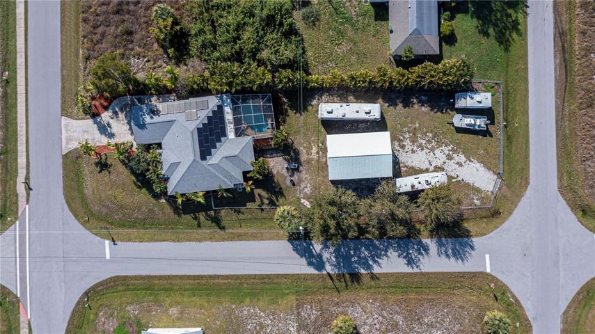 Oversized fenced in Double lot with the Ultimate Mancave