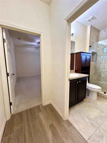 entrance into the guest quarters