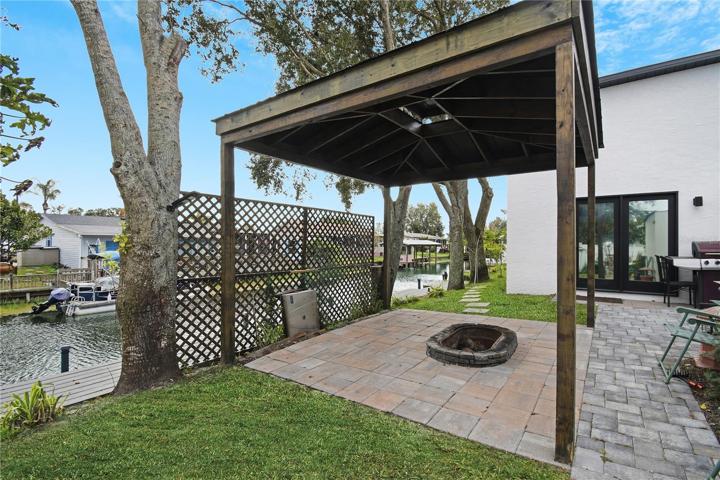 Patio with Fire Pit