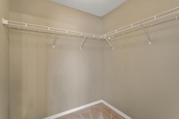 Master Bedroom walk in closet