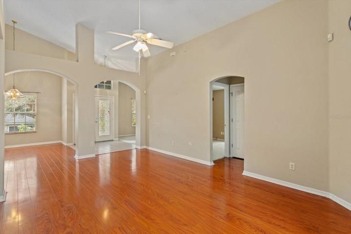 Family Room looking towards Kitchen