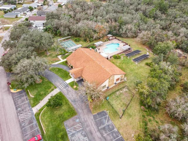 Clubhouse, pool and shuffleboard