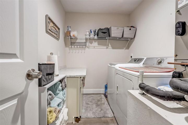Indoor Laundry Room