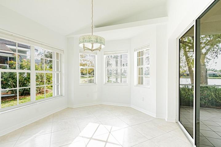 Dining Area with a Water View