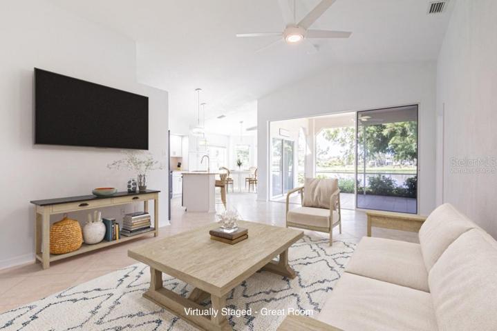 Virtually Staged Great Room