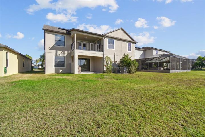 View from the rear of the home.