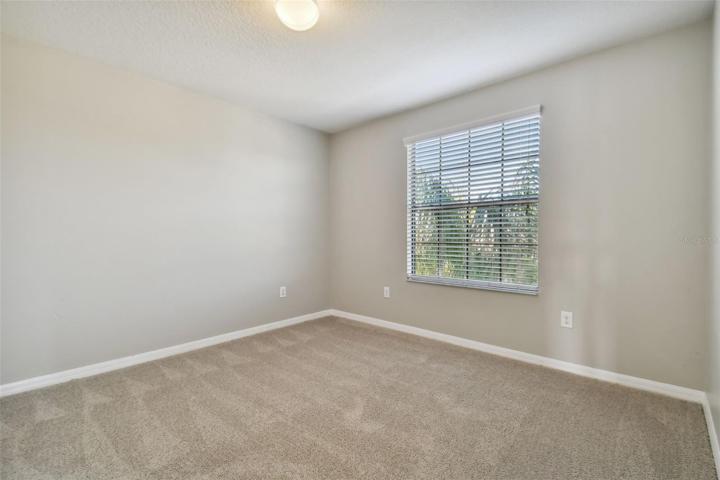 Bedroom 3 at the front of the home.
