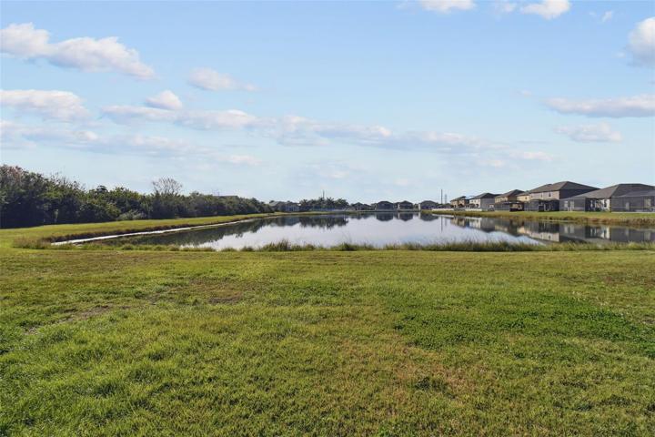 View towards the pond.