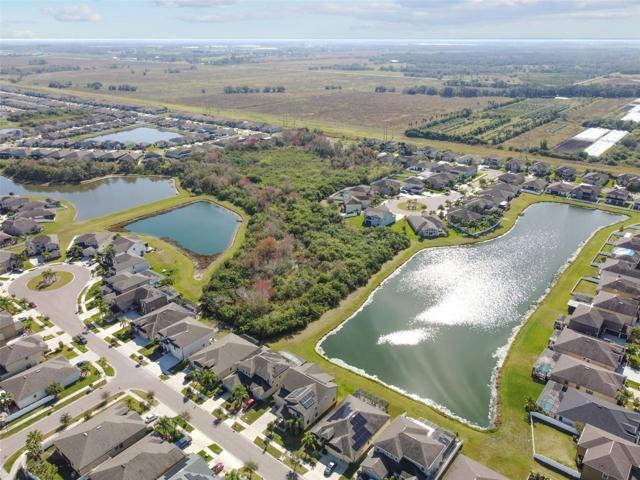 Aerial view of the community.