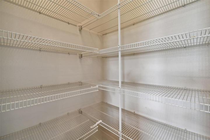 Walk-in pantry.