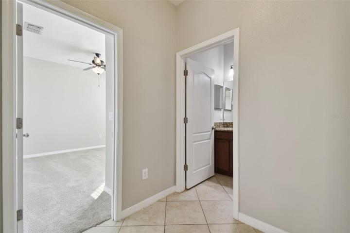 Bedroom and Bathroom 1.