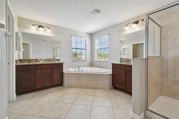 Ensuite bathroom off the Owners retreat.