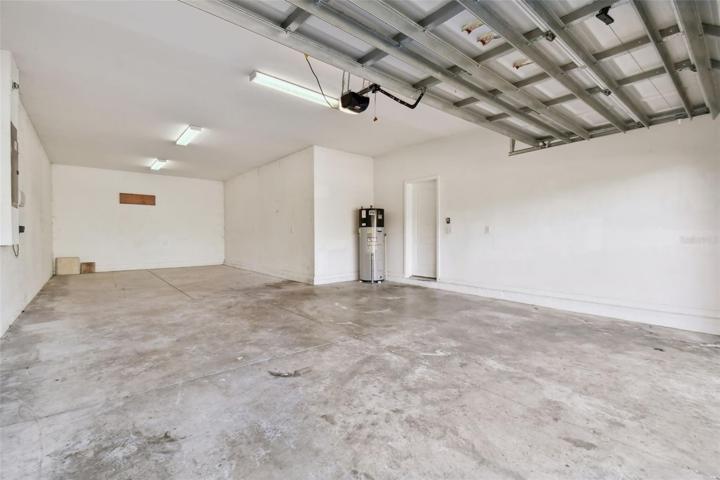 3 car tandem garage.