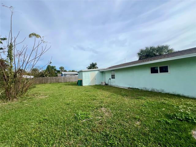 Rear of home